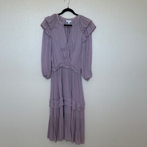 Current Air Lavender Long Sleeve Dress